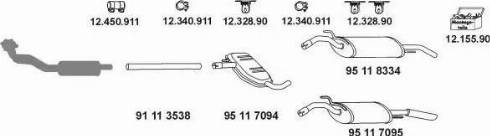 Eberspächer 12_960 - Система випуску ОГ autocars.com.ua