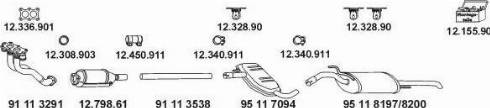 Eberspächer 12_993 - Система випуску ОГ autocars.com.ua