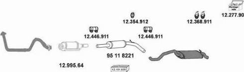 Eberspächer 16_46 - Система випуску ОГ autocars.com.ua