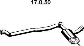 Eberspächer 17.0.50 - Предглушітель вихлопних газів autocars.com.ua