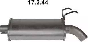 Eberspächer 17.2.44 - Глушник вихлопних газів кінцевий autocars.com.ua