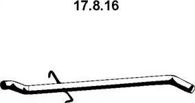 Eberspächer 17.8.16 - Труба вихлопного газу autocars.com.ua