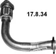 Eberspächer 17.8.34 - Труба вихлопного газу autocars.com.ua