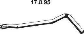 Eberspächer 17.8.95 - Труба выхлопного газа avtokuzovplus.com.ua
