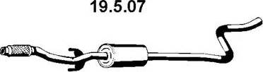 Eberspächer 19.5.07 - Середній глушник вихлопних газів autocars.com.ua