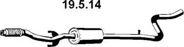 Eberspächer 19.5.14 - Средний глушитель выхлопных газов avtokuzovplus.com.ua