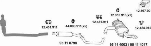 Eberspächer 20_16 - Система випуску ОГ autocars.com.ua