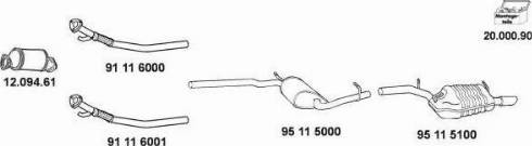 Eberspächer 20_004 - Система випуску ОГ autocars.com.ua