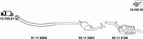 Eberspächer 20_013 - Система випуску ОГ autocars.com.ua