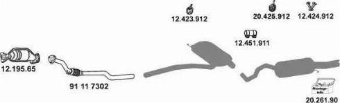 Eberspächer 20_289 - Система випуску ОГ autocars.com.ua