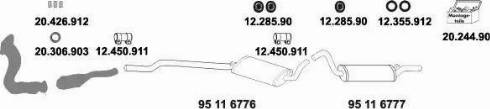 Eberspächer 20_417 - Система выпуска ОГ avtokuzovplus.com.ua