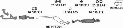 Eberspächer 20_604 - Система випуску ОГ autocars.com.ua