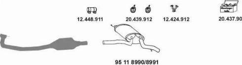 Eberspächer 20_8 - Система випуску ОГ autocars.com.ua