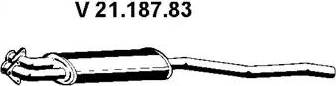 Eberspächer 21.187.83 - Предглушітель вихлопних газів autocars.com.ua