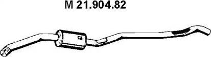 Eberspächer 21.904.82 - Середній глушник вихлопних газів autocars.com.ua