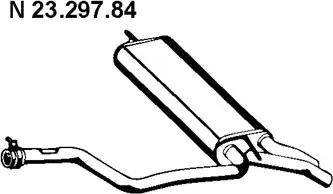 Eberspächer 23.297.84 - Глушитель выхлопных газов, конечный avtokuzovplus.com.ua