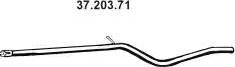 Eberspächer 37.203.71 - Труба вихлопного газу autocars.com.ua