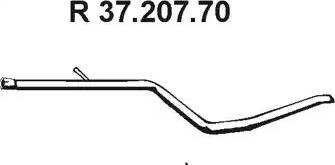 Eberspächer 37.208.70 - Труба вихлопного газу autocars.com.ua