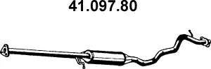 Eberspächer 41.097.80 - Средний глушитель выхлопных газов avtokuzovplus.com.ua