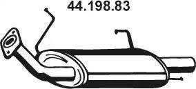 Eberspächer 44.198.83 - Глушник вихлопних газів кінцевий autocars.com.ua