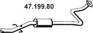 Eberspächer 47.199.80 - Средний глушитель выхлопных газов avtokuzovplus.com.ua