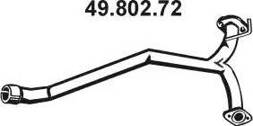 Eberspächer 49.802.72 - Труба выхлопного газа avtokuzovplus.com.ua