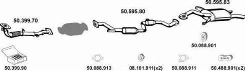 Eberspächer 502003 - Система выпуска ОГ autodnr.net