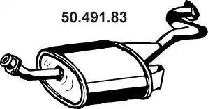 Eberspächer 50.491.83 - Глушник вихлопних газів кінцевий autocars.com.ua