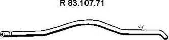 Eberspächer 83.107.71 - Труба выхлопного газа avtokuzovplus.com.ua