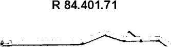 Eberspächer 84.401.71 - Труба выхлопного газа avtokuzovplus.com.ua