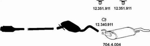 Eberspächer AP_1079 - Система випуску ОГ autocars.com.ua