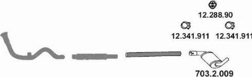 Eberspächer AP_1080 - Система випуску ОГ autocars.com.ua