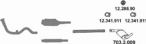 Eberspächer AP_1082 - Система випуску ОГ autocars.com.ua