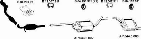 Eberspächer AP_2156 - Система випуску ОГ autocars.com.ua