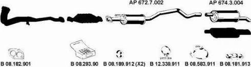 Eberspächer AP_2211 - Система випуску ОГ autocars.com.ua