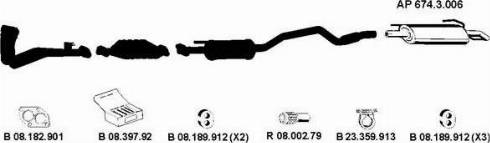 Eberspächer AP_2260 - Система випуску ОГ autocars.com.ua