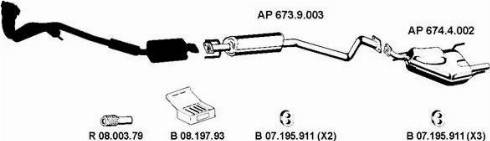 Eberspächer AP_2270 - Система выпуска ОГ avtokuzovplus.com.ua