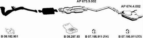 Eberspächer AP_2273 - Система випуску ОГ autocars.com.ua