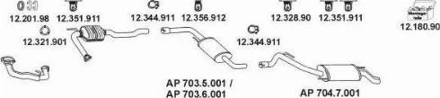 Eberspächer AP_2330 - Система випуску ОГ autocars.com.ua