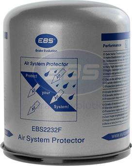 EBS EBS2232F - Патрон осушувача повітря, пневматична система autocars.com.ua