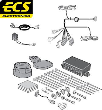 ECS CH003DHU - Комплект електрики, причіпне обладнання autocars.com.ua