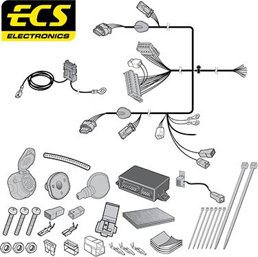 ECS FI036DHU - Комплект електрики, причіпне обладнання autocars.com.ua