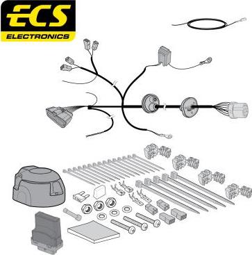 ECS FI05013MU - Комплект электрики, прицепное оборудование autodnr.net