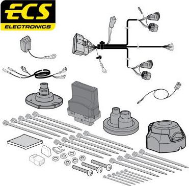 ECS FI05307MU - Комплект электрики, прицепное оборудование autodnr.net