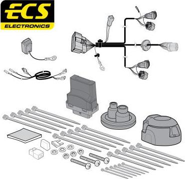 ECS FI05313MU - Комплект электрики, прицепное оборудование autodnr.net