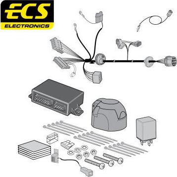 ECS FI05507MU - Комплект электрики, прицепное оборудование autodnr.net