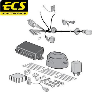 ECS FI05513MU - Комплект электрики, прицепное оборудование autodnr.net