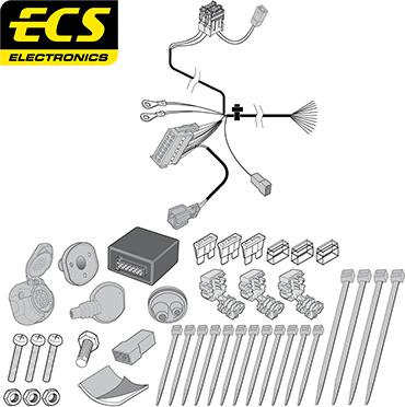 ECS FR063D1U - Комплект електрики, причіпне обладнання autocars.com.ua