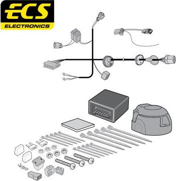 ECS FR09213U - Комплект електрики, причіпне обладнання autocars.com.ua