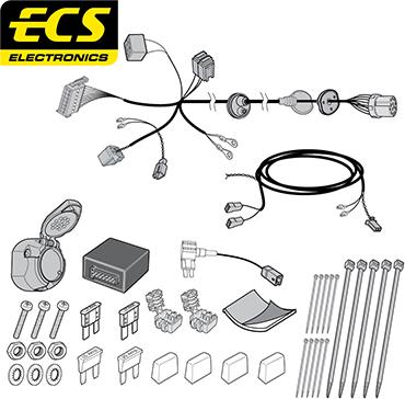 ECS FR10613U - Комплект електрики, причіпне обладнання autocars.com.ua